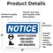 Signmission 5 in Height, 7 in Width, Vinyl Decal, Rectangle OS-2PACK-NS-D-57-L-18163 - alternate 3